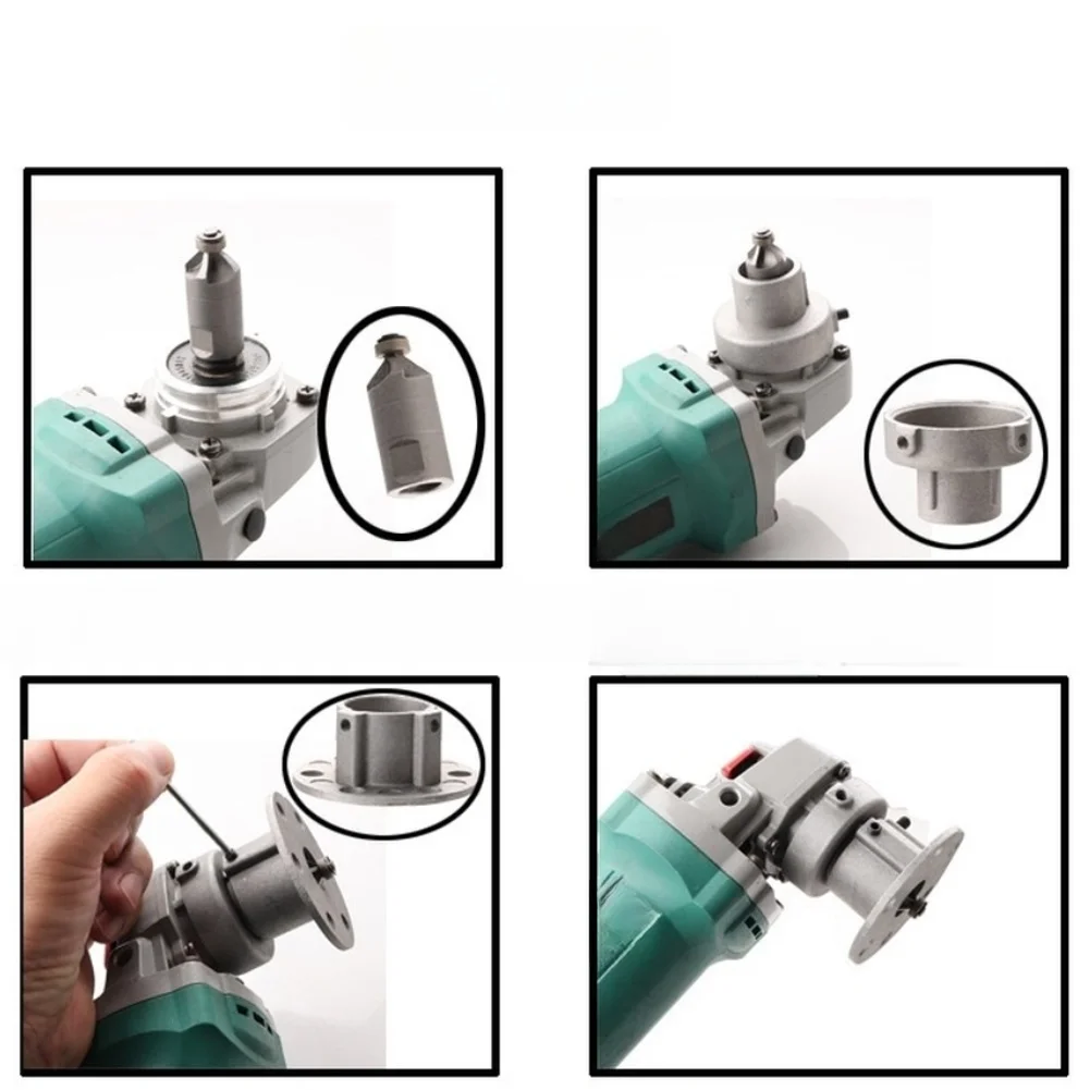 Angle Grinder To Chamfering Tool Attachment Metal Wood Edge Finishing Guide Plate For Grinding Machine Workshop Hand Tool For