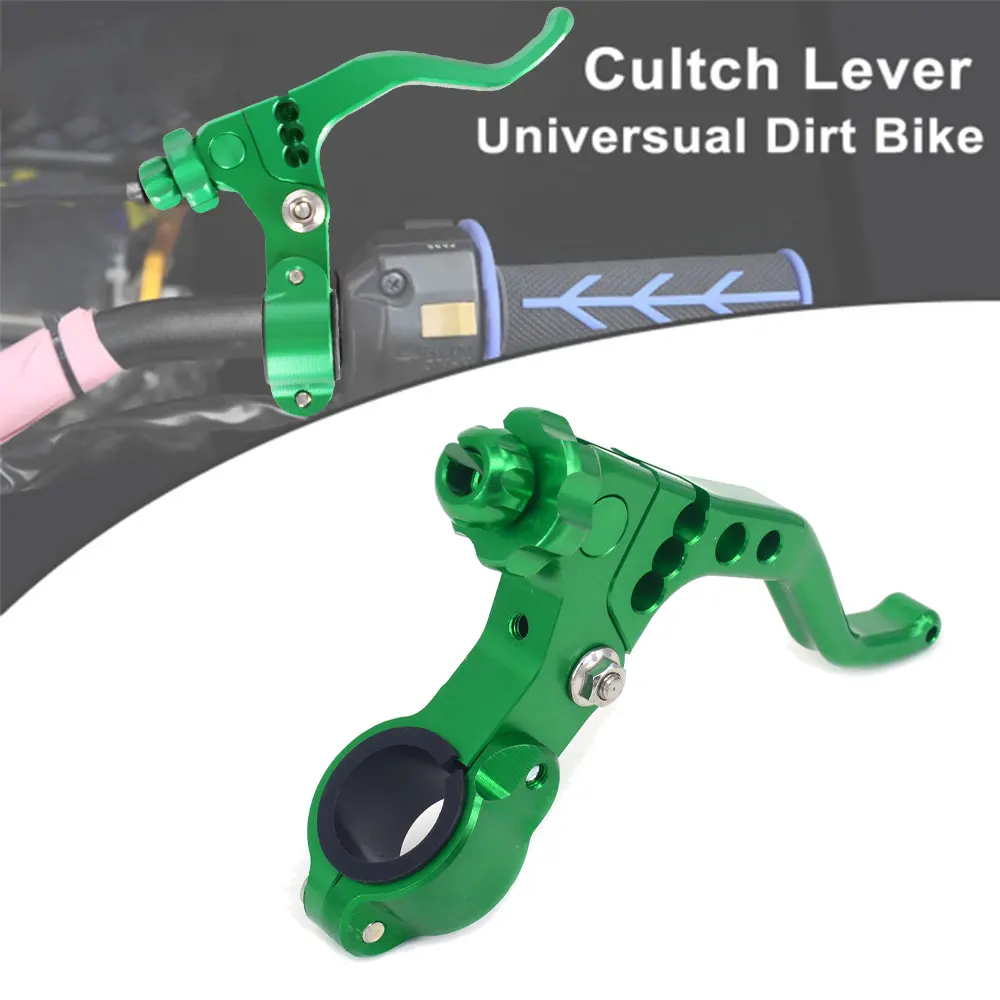 Guidão CNC para Motocicletas e ATVs (CRF, KLX, RMZ, DRZ, KX, RM, YZ, SX, EXC, XC) - 22mm (7/8") - Guidão de Embreagem para Stunt e Dirt Bike