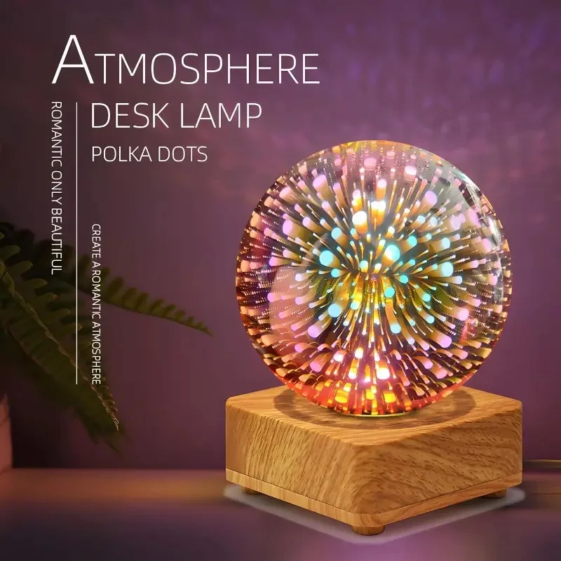 

A dazzling 3D fireworks decoration lamp with the realistic effect of fireworks explosion. It is suitable as a gift for others.