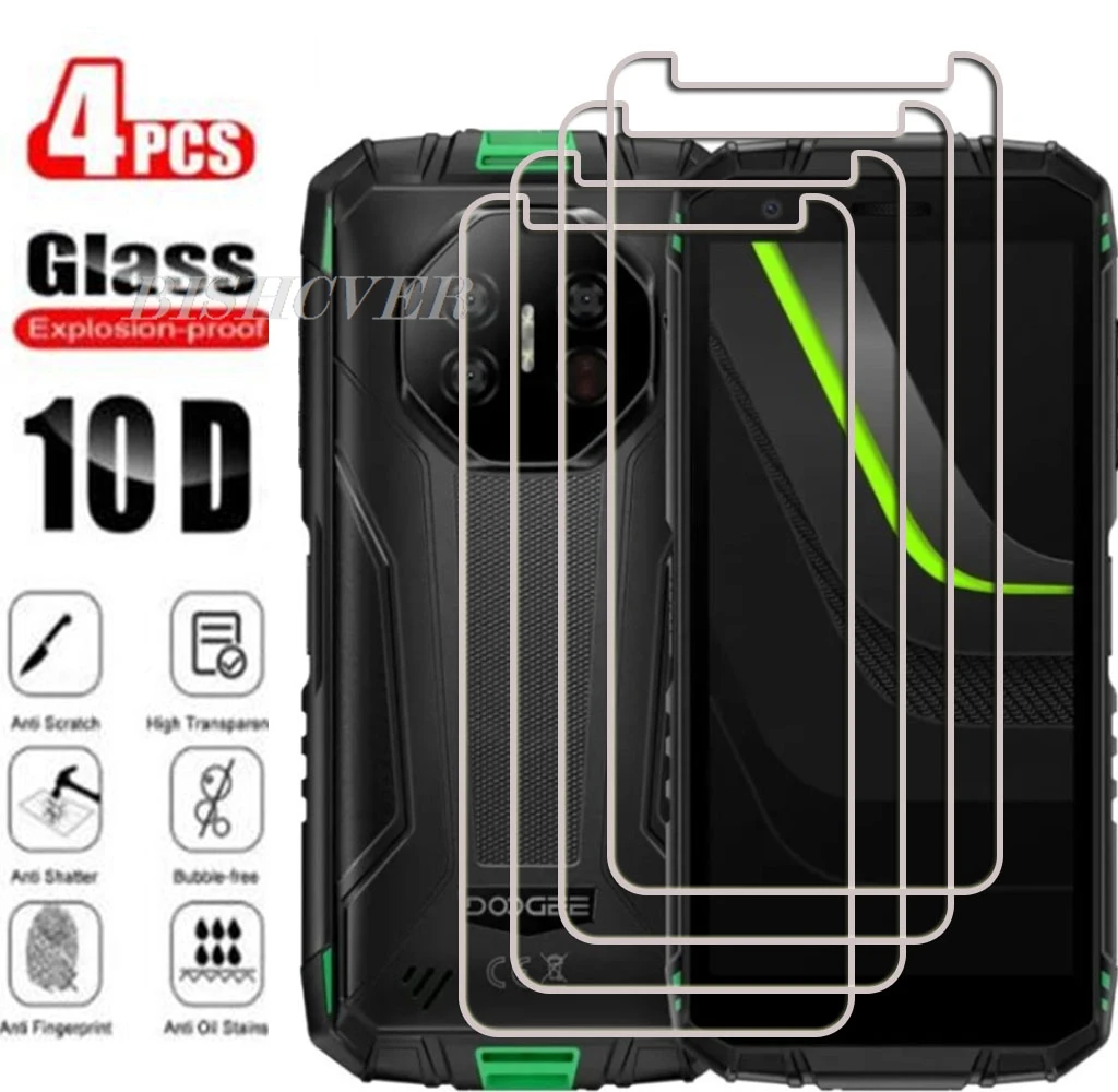 4PCS Tempered Glass For Doogee Fire 3 5.5" DoogeeFire3 Ultra Pro Fire3Ultra Fire3 Fire3Pro Screen Protector Protective Film