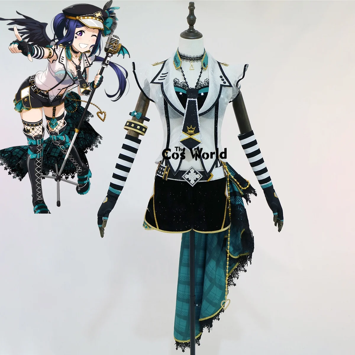 ラブライブサンシャイン Aqours パンクロック黒澤ルビィ・ダイヤ・大原