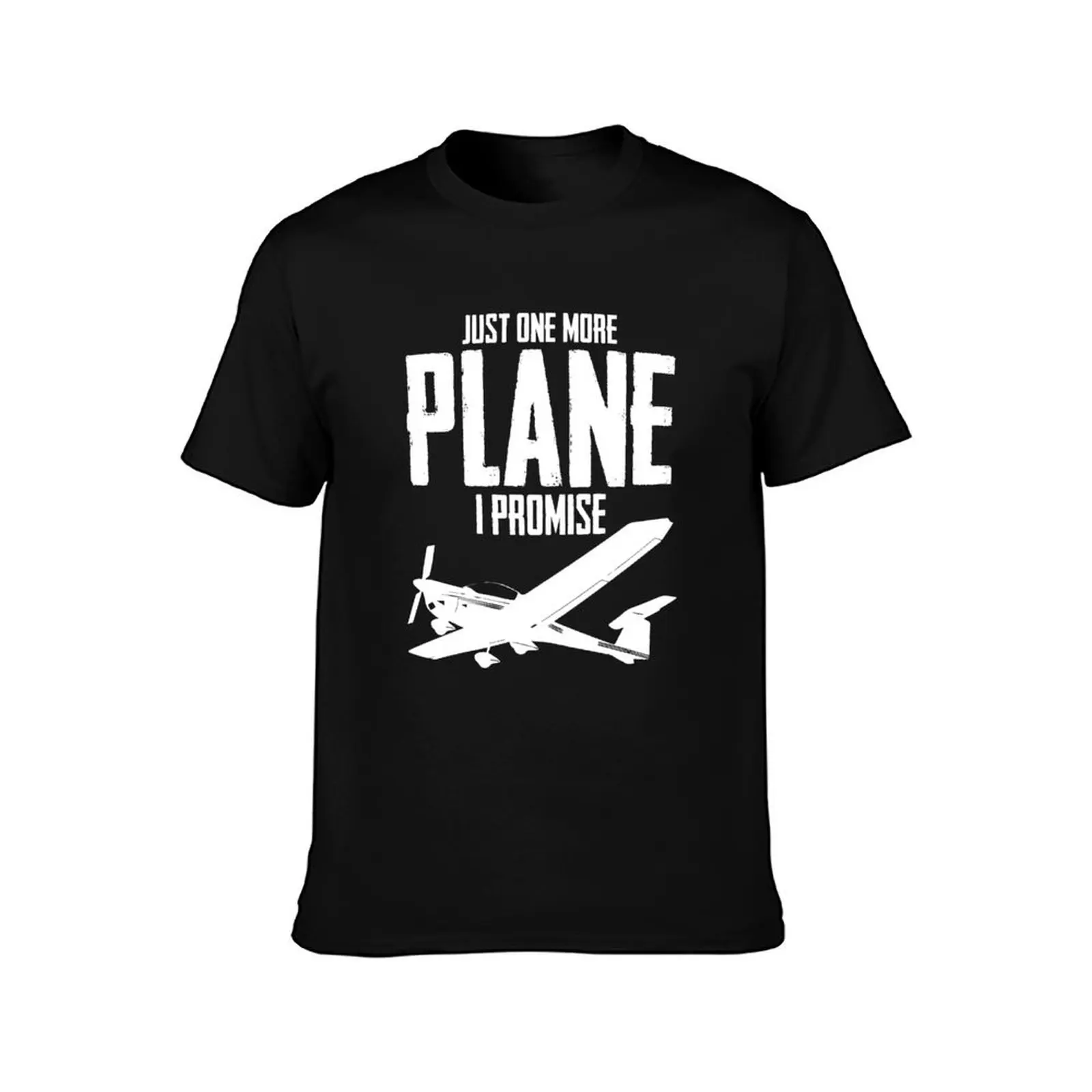 Just One More Plane I Promise Aviation RC Plane Pilot T-Shirt anime figures customizeds sports fans plain Men's clothing