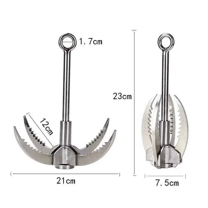 Outdoor survival hook fly Tiger Claw wild rock climbing hook mountaineering tools supplies survival fly claw