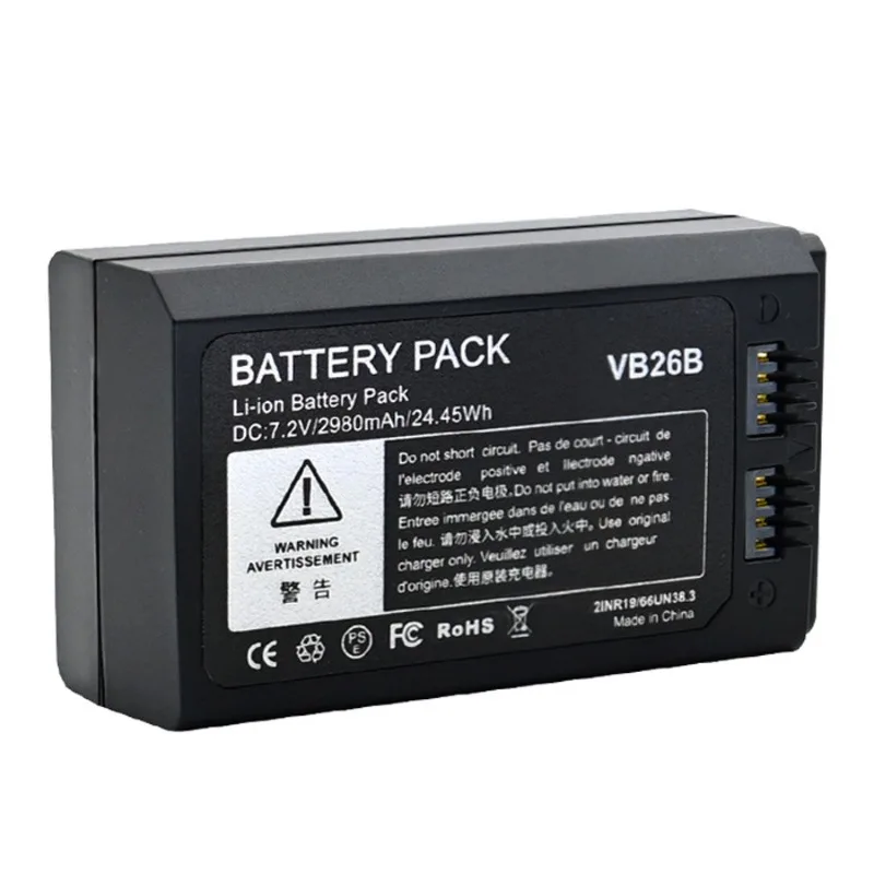7.2V 2980mAh do akumulatora aparatu Godox V1 V860III VB26 AD100PRO