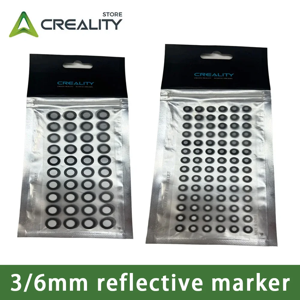 

Светоотражающий маркер Creality 3D Scanning Mark Point 3/6 мм для Creality CR-Scan Raptor / Otter / Ferret Pro 3D Scanner Tracking Dot