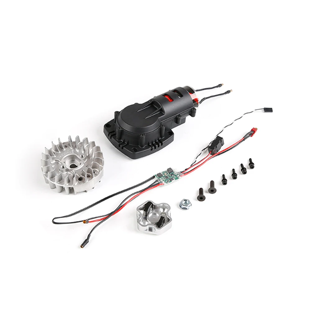 Simple Intelligent Electric Starter Fit 23~45CC Engine for 1/5 KM HPI ROVAN BAJA LT FG GoPed DDT FID REDCAT RCMK HSP Truck Parts