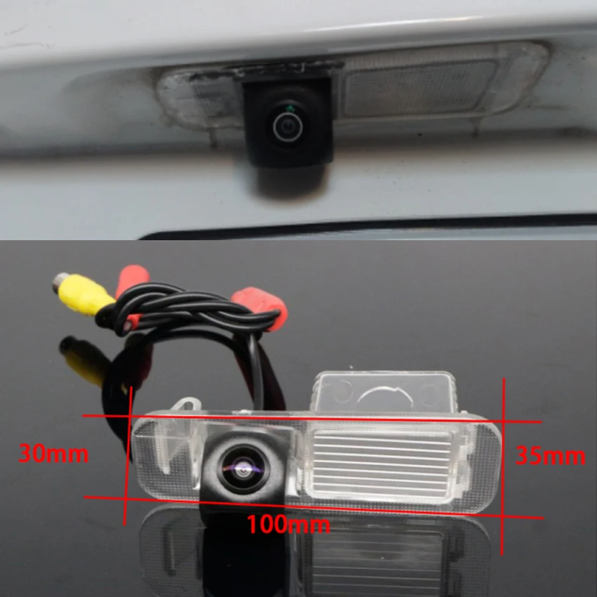 CCD HD Car Rear View Camera Waterproof High quality RCA For KIA Rio 3 UB Sedan 2008~2017 K2 RIO 2007~2016 For Parking Monitor