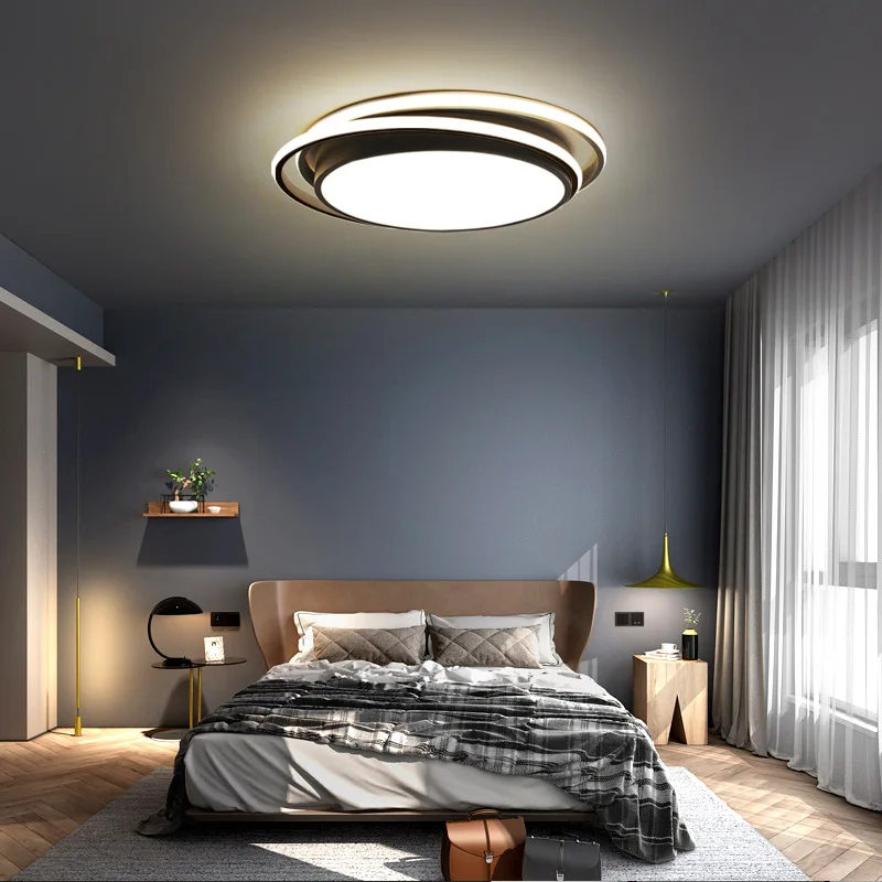 Lampada da soffitto a led per camera da letto calda romantica semplice e moderna luce per la camera da letto principale della casa