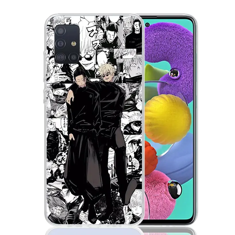 JujuKaisen Geto Suguru Phone Case For Samsung Galaxy A51 A71 A41 A31 A21S A11 A01 A70 A50 A40 A30S A20E A20S A10S A6 A7 A8 A9 Fu