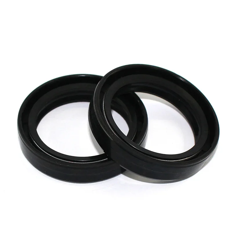 2 uds para HONDA GL1100 1983 GL1100A 1982 1983 GL1100I 1980-1983 CX650C 1983 motocicletas amortiguador horquilla delantera sello de aceite de bicicleta