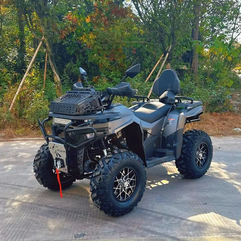 Cross-border 400cc 4WD ATV Chinese All-Terrain Vehicle Mountain Off-Roader With Differential Lock 4-Stroke Engine