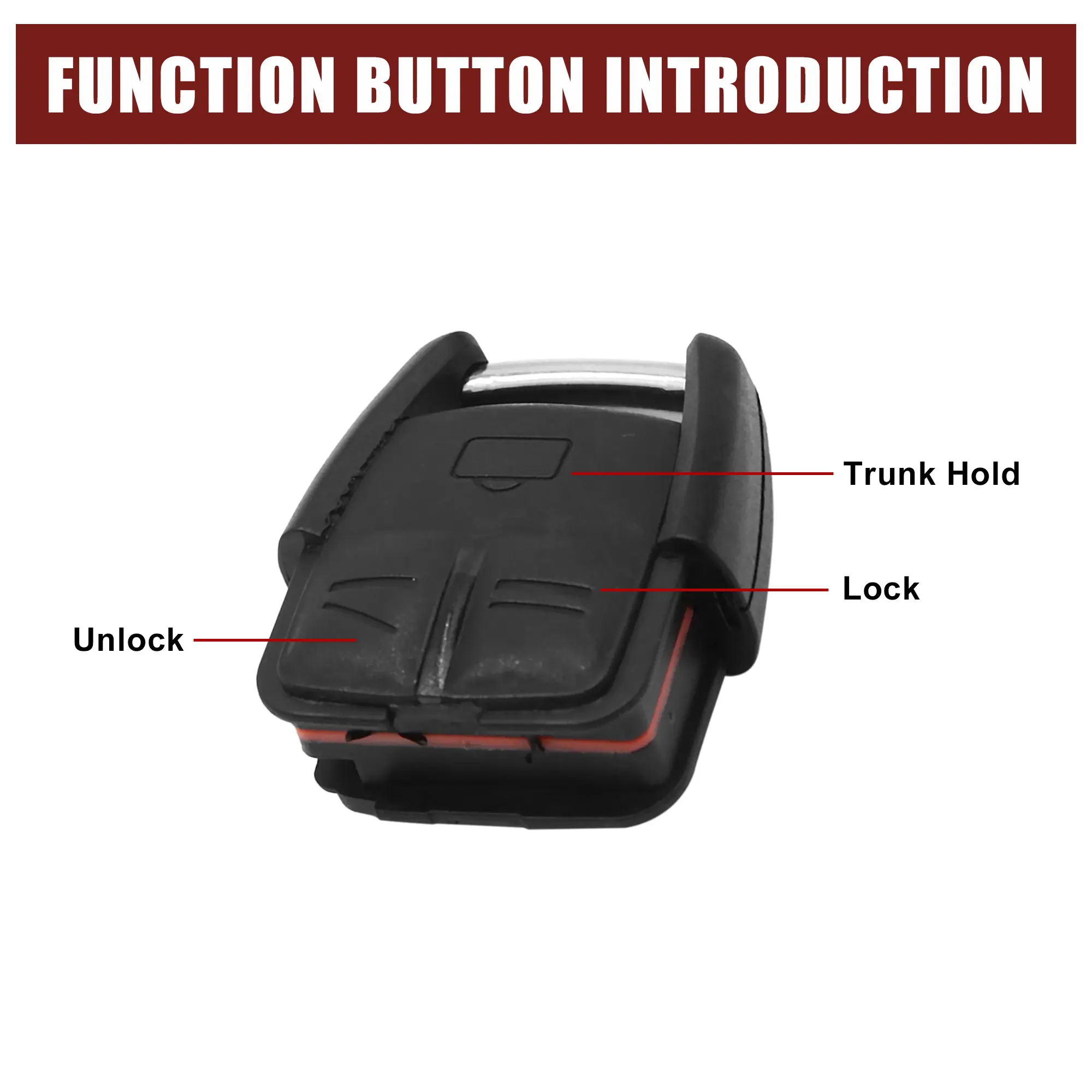 X Autohaux Car Remote Key Fob Case Shell 3 Key Buttons Cover Tools for Opel for Astra Frontera Zafira Vectra C Accessories