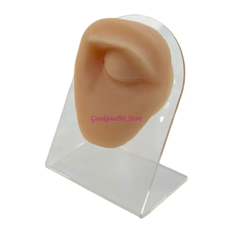 

High Elasticity Silicone Facials Piercing Simulation Training Pad For Students
