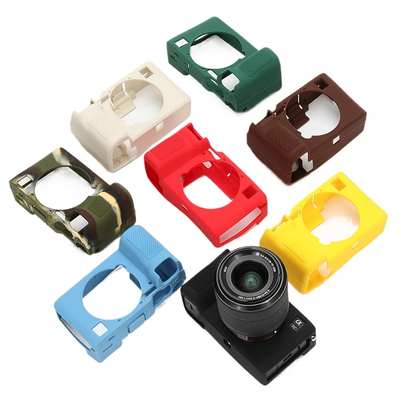 A7CII Silicon Case Cover for Sony ILCE 7CM2 Alpha 7C II 7CR A7C II A7CR A7C2 Camera