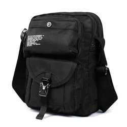 Ruil Men Messenger Canvas Bags Waterproof Oxford Cloth Casual Chest Bag Travel Crossbody Bags