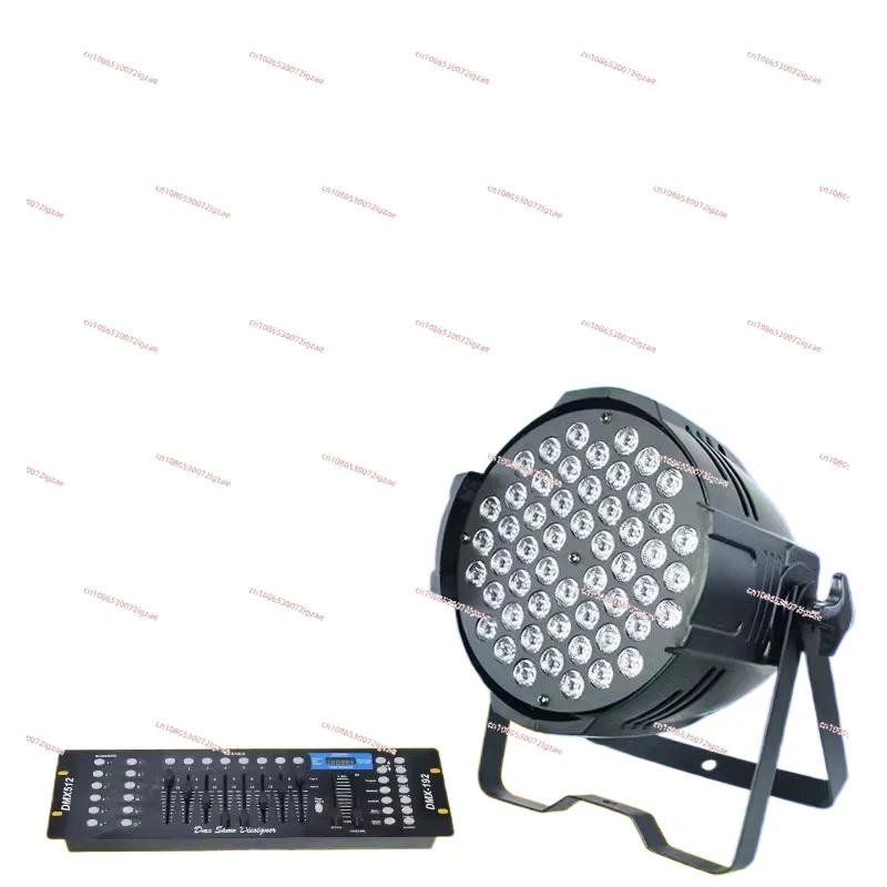 

54 3W LED Par Lights Mobile Wedding Stage Side Dyeing Color Changing Lights