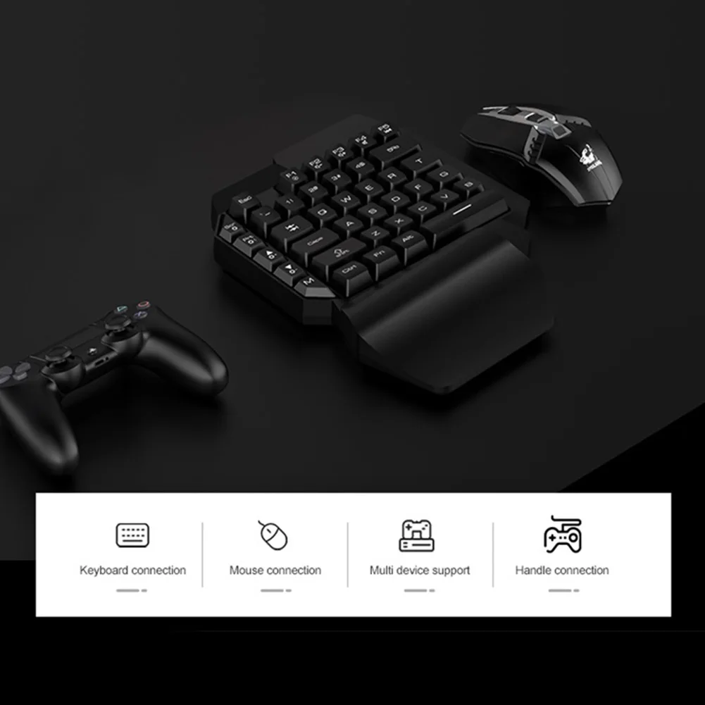 Adaptador de controlador conversor de mouse e teclado para jogos G6L para Switch Xbox One PS3