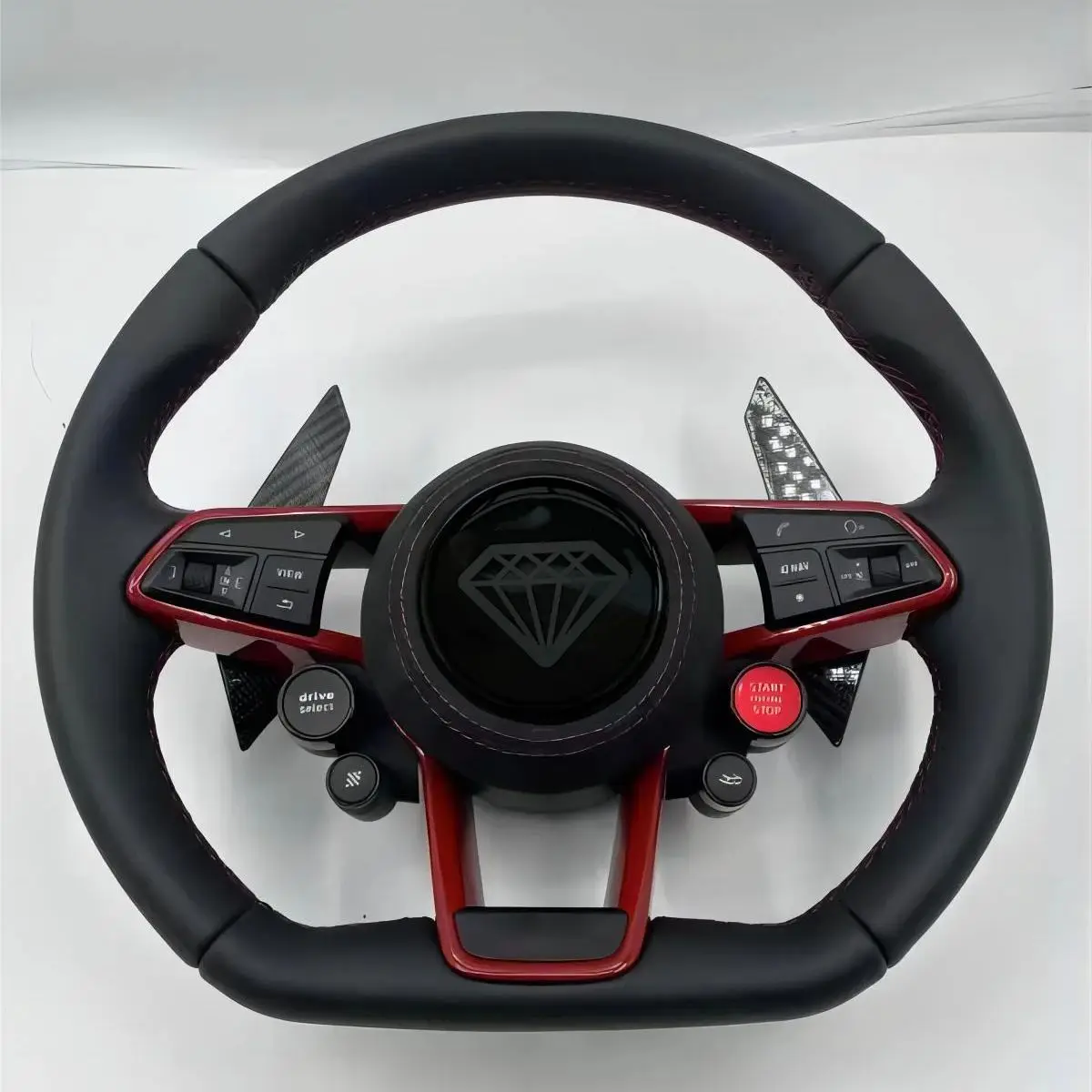 R Steering Wheel For A4 B8 A6 C7 A5 A4 B7 Q7 A3 8p Q5 A4 B6 A7 A6 C6 A4 B9 A3 8v A6 C8 R8 S3 Q8 Q7 Sq5 Alcantera Steering Wheel