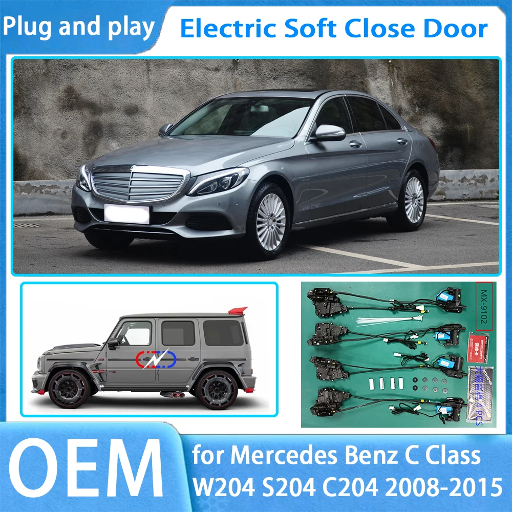 for Mercedes Benz C Class W204 S204 C204 OEM Car Soft Close Door System Automatic Electric Auto Pull Power Latch Power Closing
