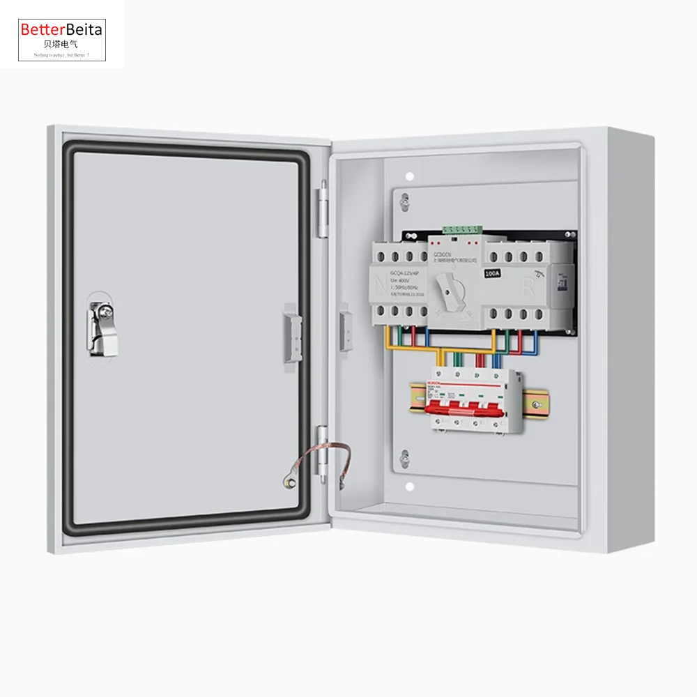 3 phase 63A 100A Dual power automatic transfer switch device