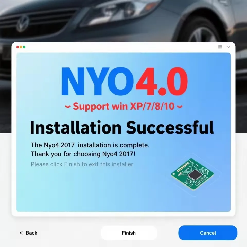 2017 NYO4.0 Software de reparación de automóviles de base de datos completa para Airbag Radio de coche Tablero IMMO Navegación N