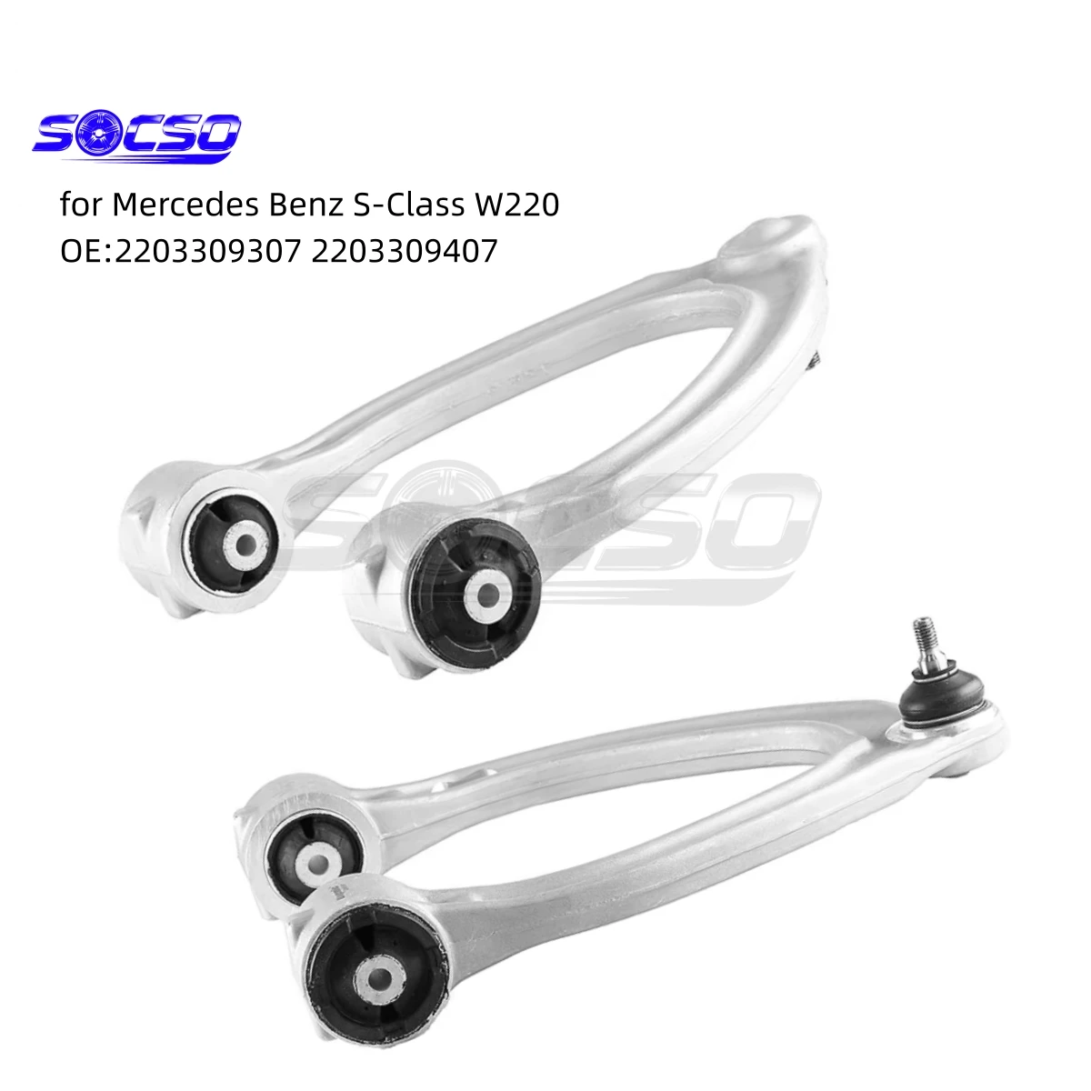 

Upper Front Control Arm for Mercedes Benz S-Class W220 OE 2203301407 2203309307 2203308307 2203301507 2203309407 2203308407