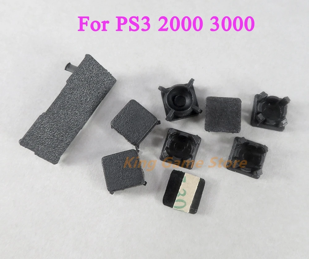 1 zestaw pełny zestaw pokrywa wtyczki ochrona od pyłu dla PS3 4000 śruba gumowa zatyczka Boot Fat Model dla 2000 konsoli 3000 PS3