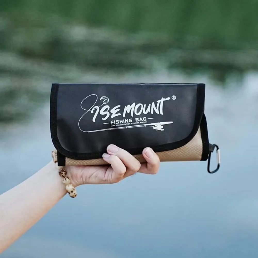 Partitioned Design Fake Bait Bag Waterproof PVC Inner Bag Bait Organizer Portable Detachable Fishing Sorting Accessories