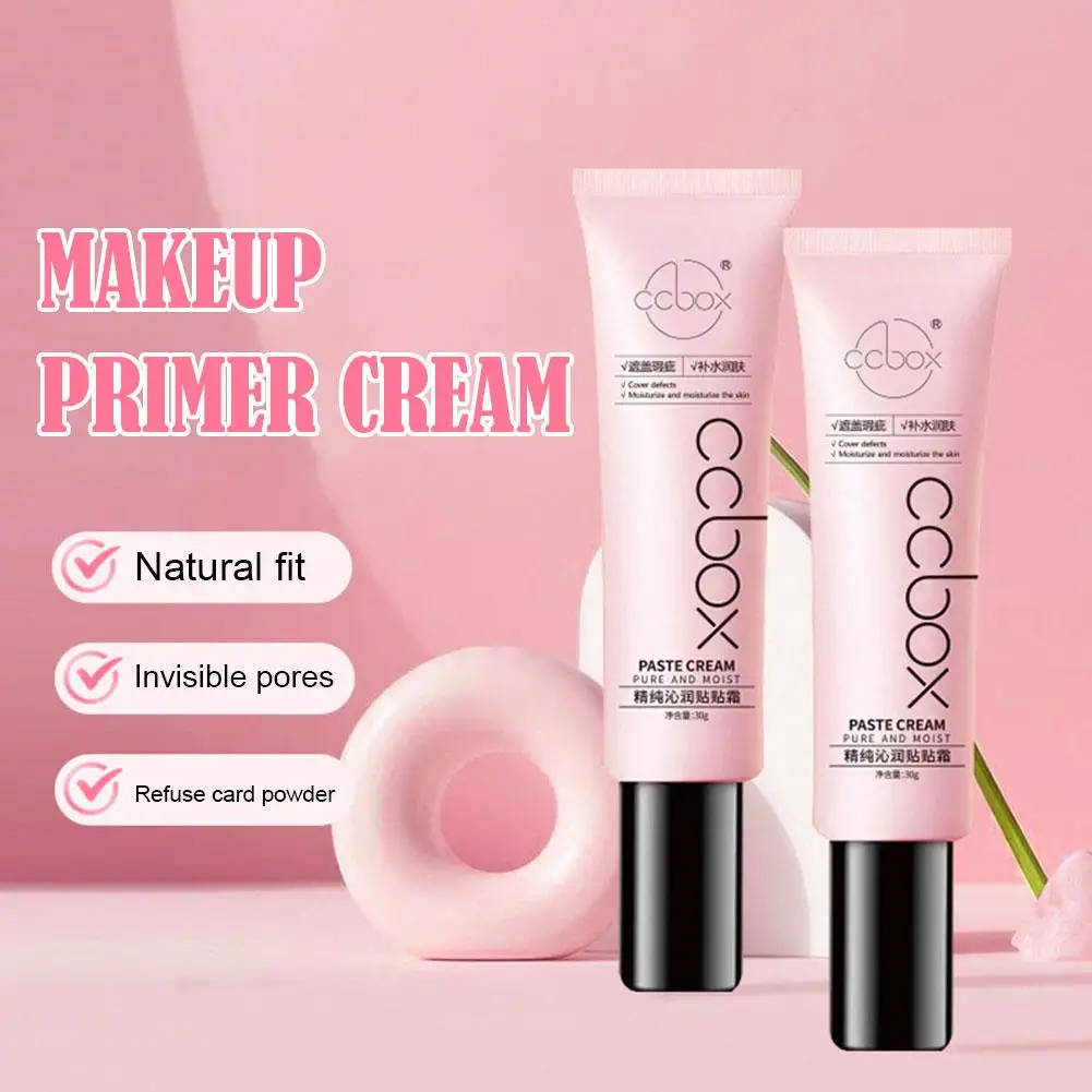 Face Makeup Primer Oil-control Base Concealer Pre Makeup 30g Contour Oil-free Spot Correcting Foundation Circle Dark Skin E O4w9