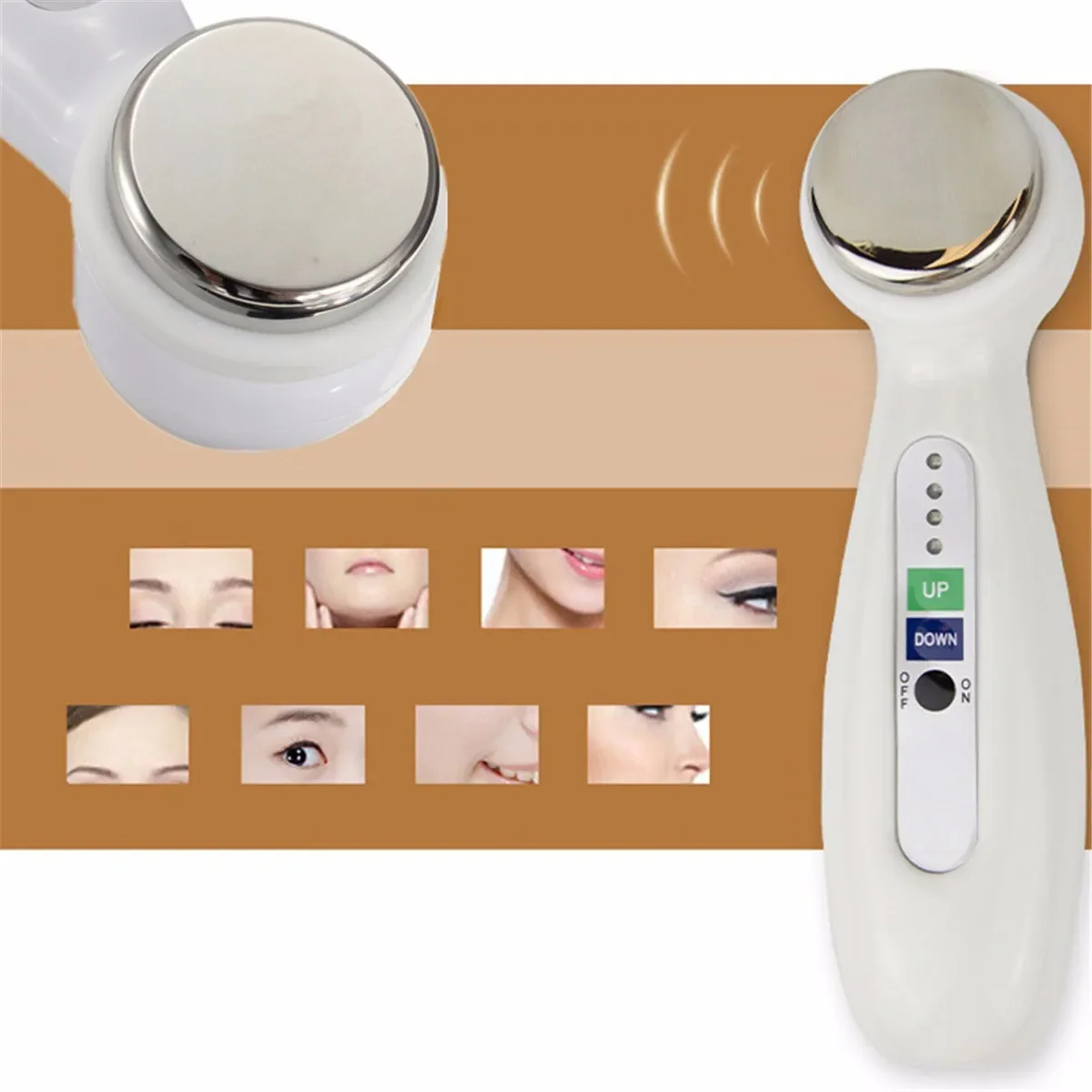 1mhz cuidados com a pele ultra sônica rosto massageador ultra-som facial mais limpo corpo emagrecimento terapia de limpeza spa beleza & saúde instrumento