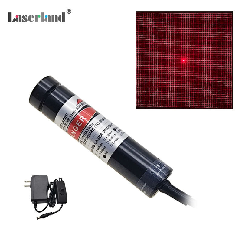 650nm 100 mW 50*50 Raster Rood Licht Raspen Laser Module 3D Structurele Bron Scanner Scannen