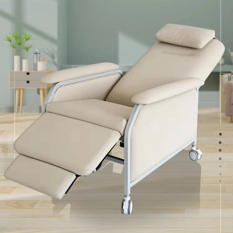 Luxury hospital comfortable infusion chair elderly nursing home reclining chair