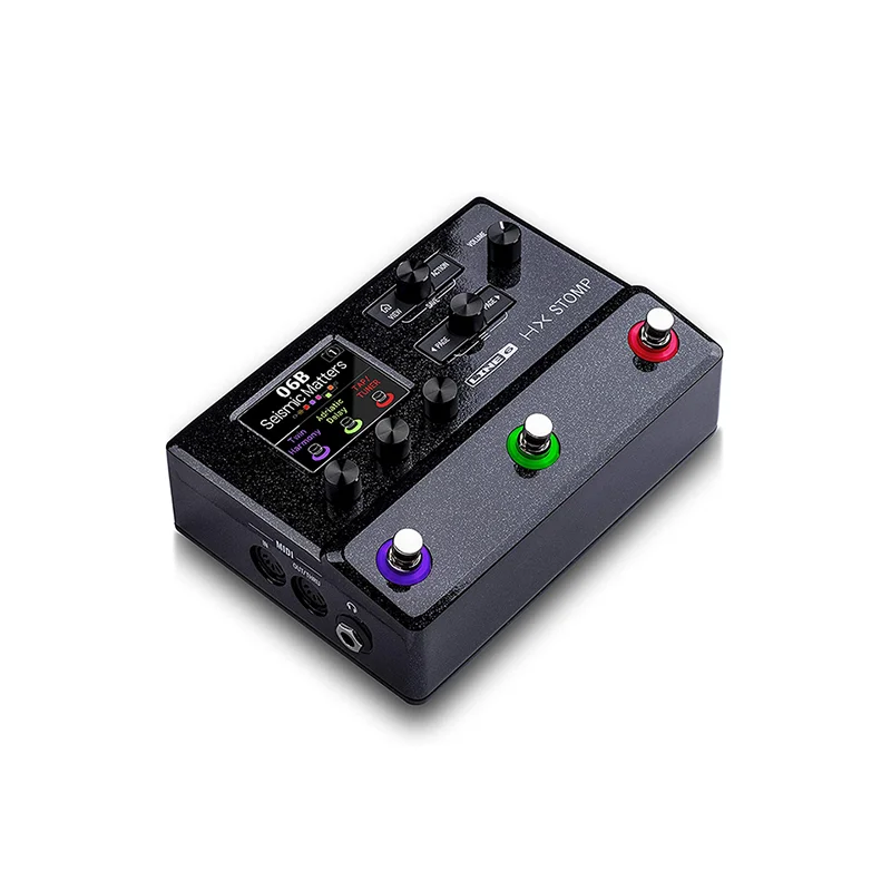 Line 6 HX Stomp Portable Mini Multi-Effects Processor Professional Guitar Bass Amp Pedal Guitar Accessories