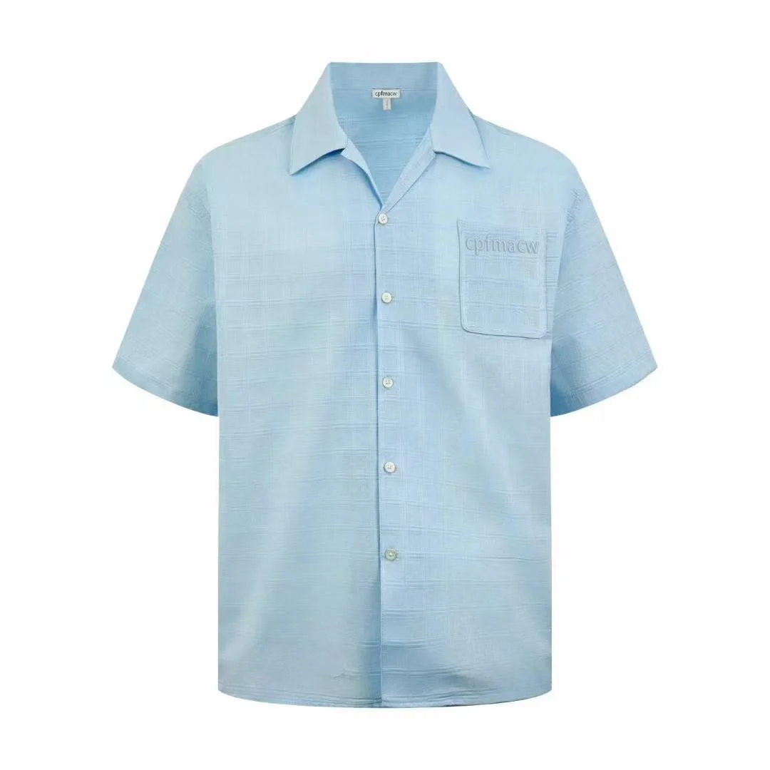 

Casual Sle ort Sve irt Embroidered Floral Pattern Men Women Spring Faionable Cheered irt Trendy Brand Early Sp...
