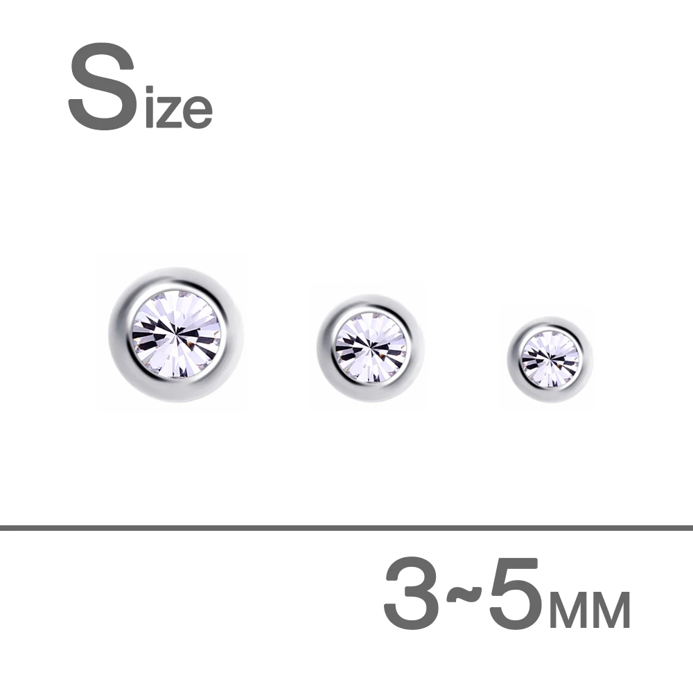 10pc Titanium Replacement Spar - Body Jewelry Replacement Ball ulasan dan harga