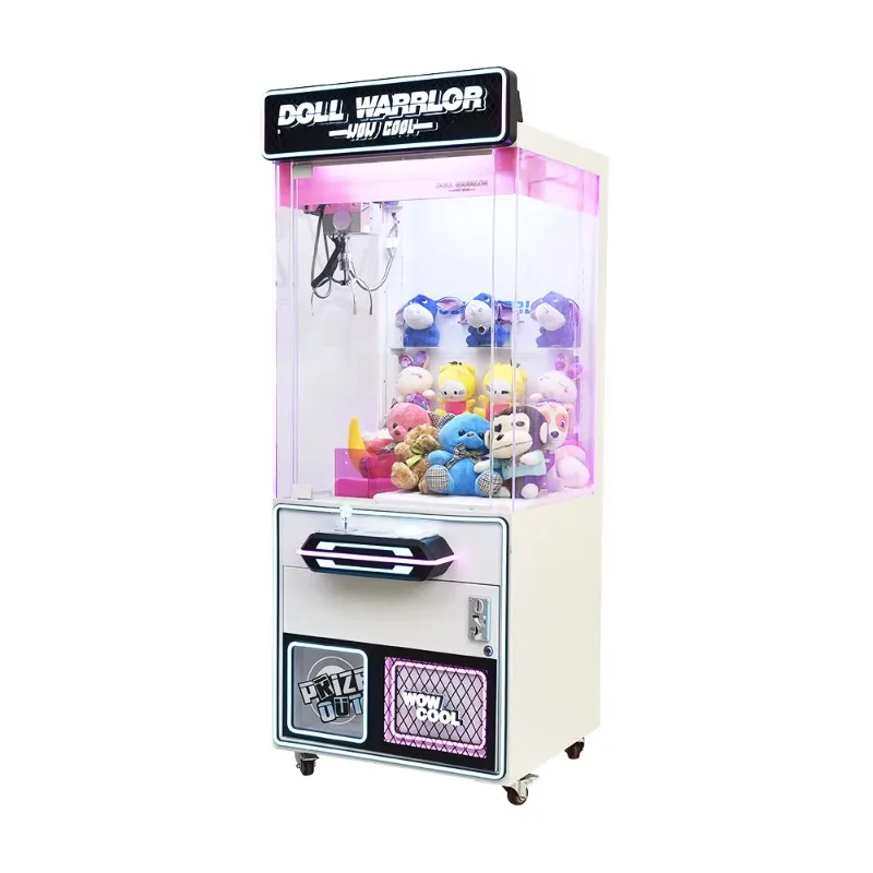 Coin-operated Game Entertainment Plush Toy Machine Arcade Game Center Crane Claw Machine for Sale
