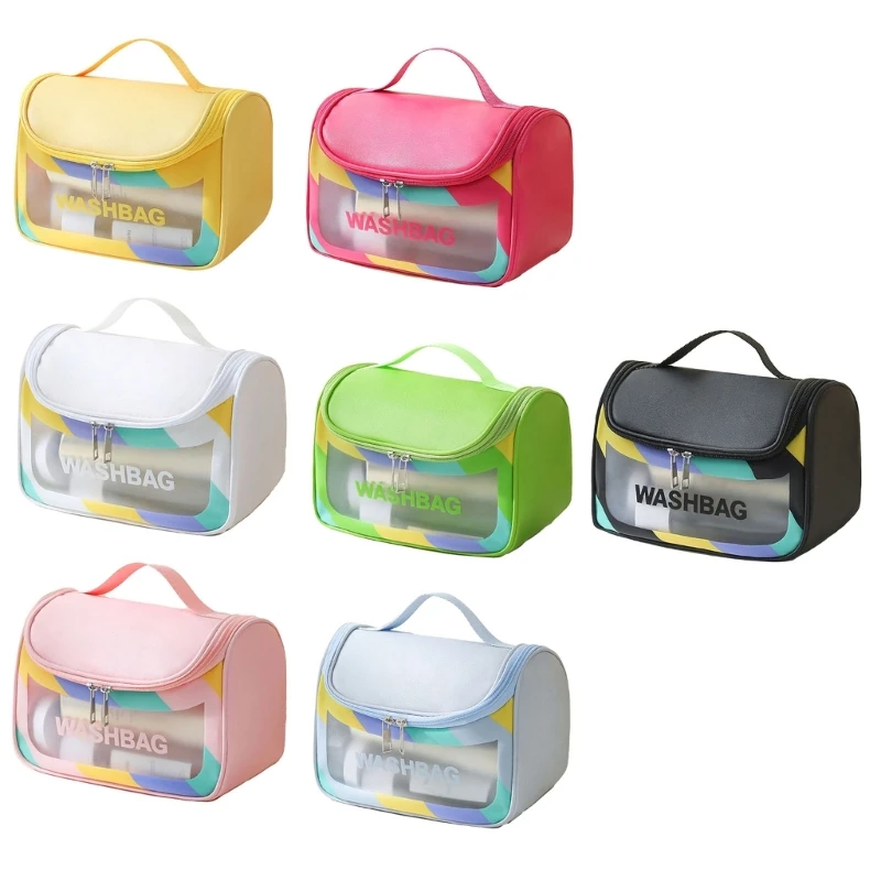 Large Capacity Cosmetic Bag Travel Makeup Bag Waterproof Cosmetic Gift