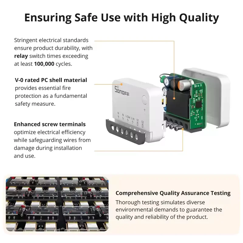 1-10 pces sonof zbbinir2 extrema zigbee interruptor inteligente desanexar relé controle de grupo remoto via ewelink suporte zigbee 3.0 gateway