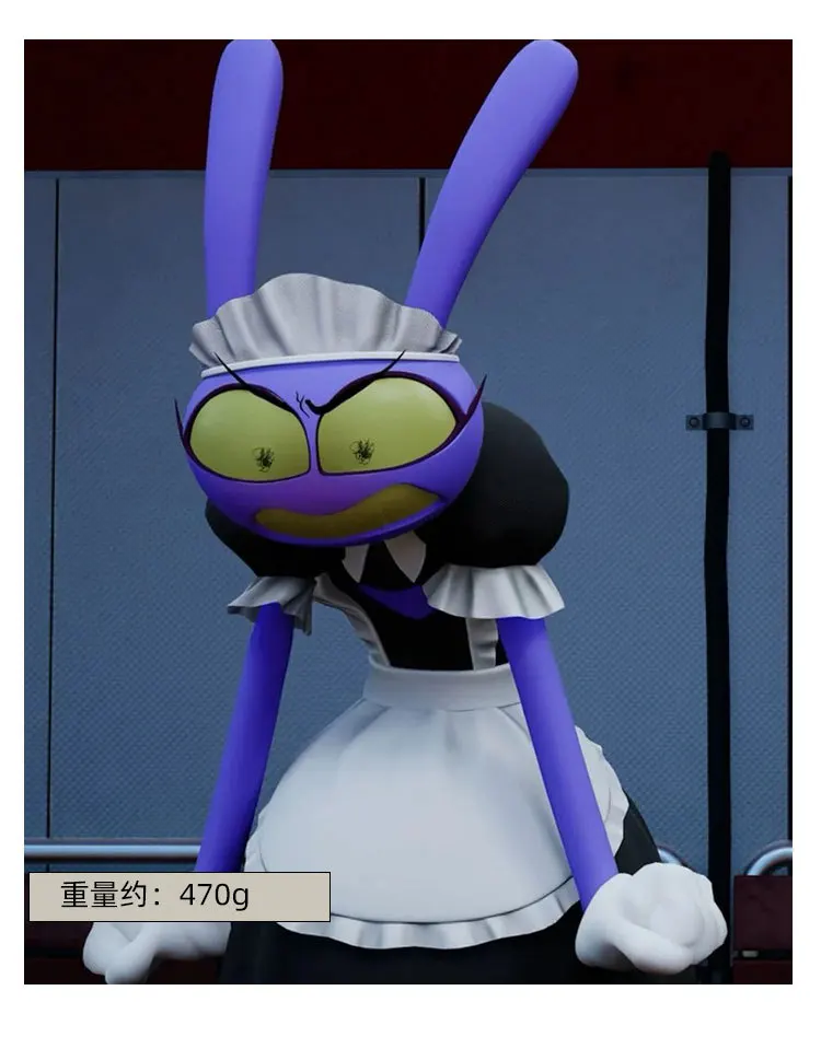 

The Amazing Digital Circus Jax Maid Cosplay Costume Clown Halloween Comic Con Stage Performance Outfit 2026 new