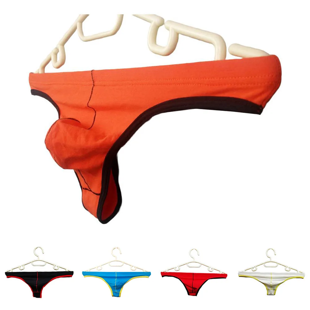 Para uso diario Calzoncillos con bolsa de cintura baja Calzoncillos de algodón transpirables Ropa interior de algodón transpirable Tema clásico