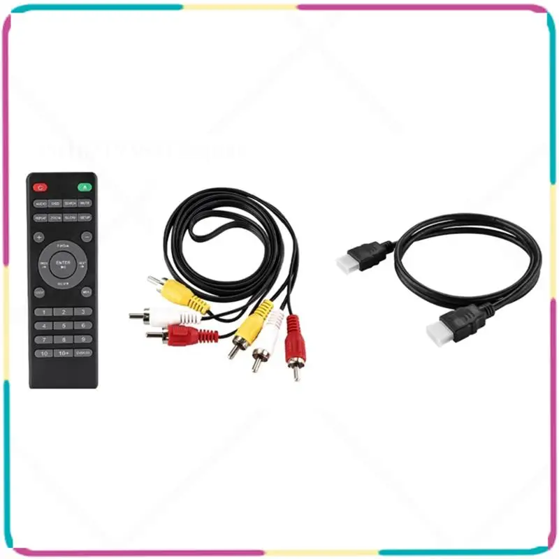 

B13C DVD-229 Player Machine VCD CD Disc Multimedia Home DVD Box Media Player With Remote USB HD 1080P EU Plug