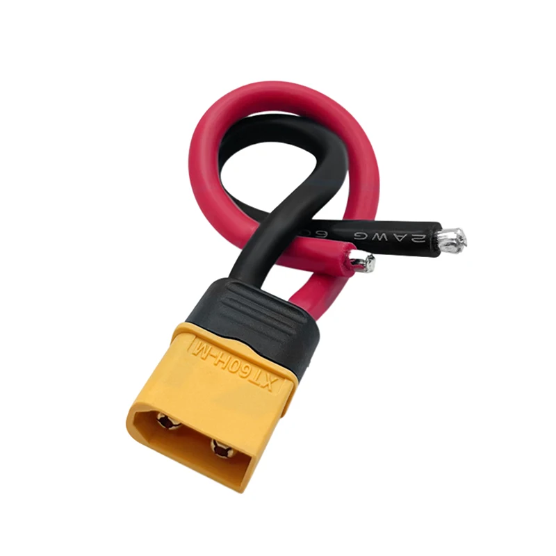 New XT60 Male Female Conversion Plug Connection Cable 12AWG Battery Connector With Silicone Extension Wire