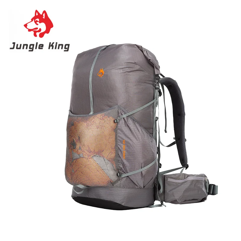 Imagem -02 - Rei da Selva Cy1040 Novo 65l Mochila Leve ao ar Livre Grande Capacidade à Prova Impermeável Água Montanhismo Bolsa de Viagem Caminhadas