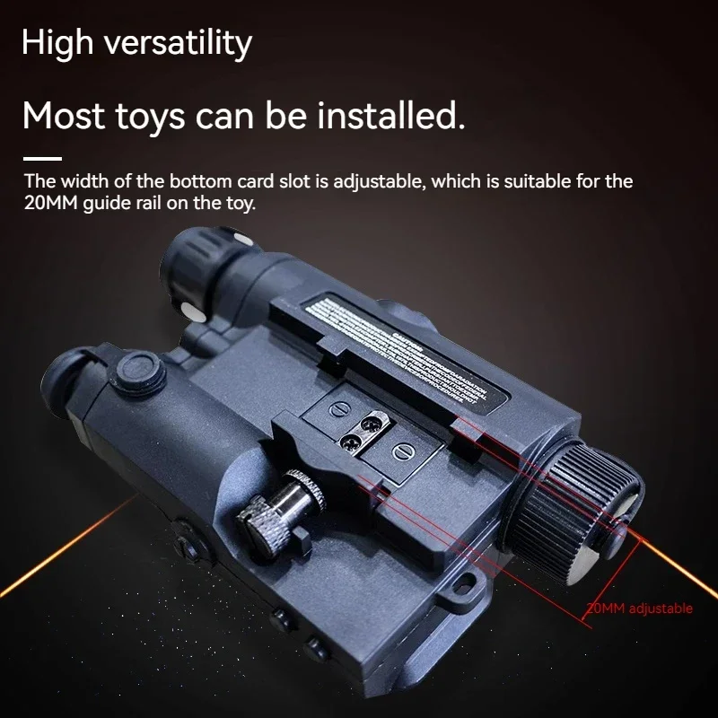 

For 20MM Peq15 Tactical Box Laser Laser Infrared Battery Box Flashlight Jinming Precision Strike SLR Tactical Accessories