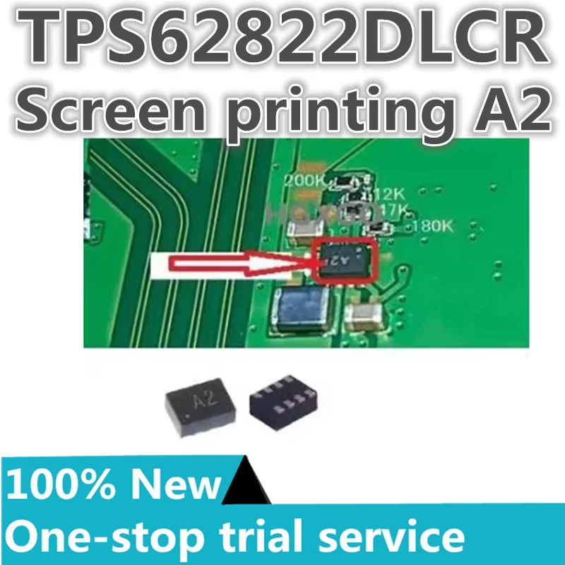 5-100PCS for PS5 EDM-020/031 switching regulator TPS62822DLCR screen printing A2 02C small IC chip motherboard fixed part