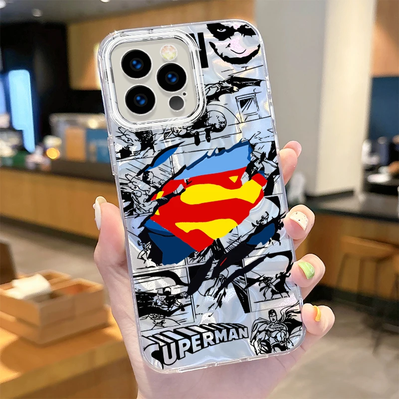 جراب هاتف Camlet S-Superhero-B-Batman ، غطاء مقاوم للغبار ، آيفون 16 15 14 13 12 11 برو ماكس XR XS X 8 7 6S 6 Plus SE #4