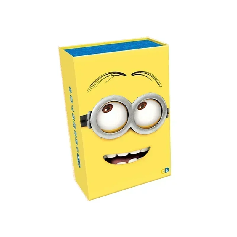 Card Fun Minions Cards Collection Anime Peripherals Characters Kevin Cards Box Rare SEC Card Paper Hobby Children's Gifts Toys