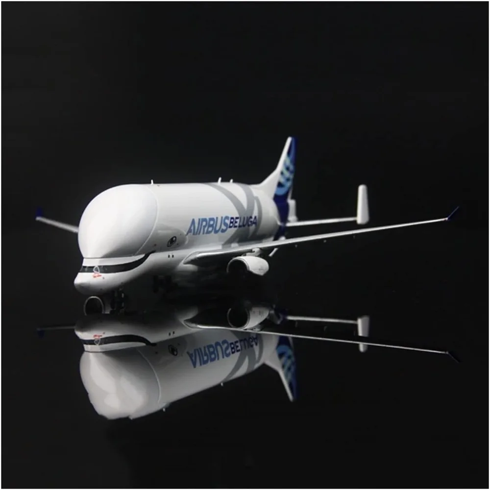 1: 150 Scale Die-Cast Beluga Aircraft Model, Airbus Aircraft Model Resin Display Airplane Model Adult Collectibles and Decorativ