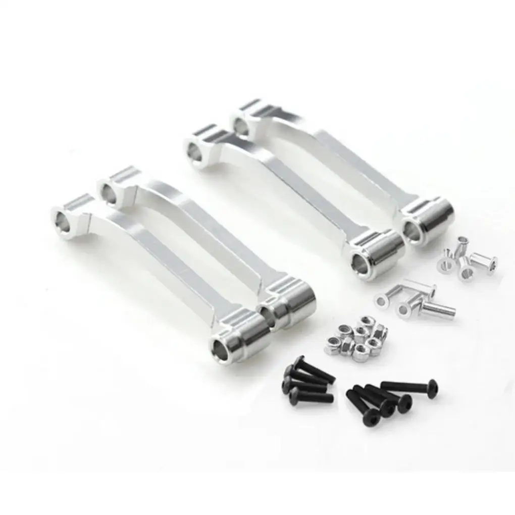 

Aluminum Alloy High Precision Steering Servo Saver Complete For 1/10 1/14 CC01 56301 56304 56309 56314 TT01 TT02 Silver
