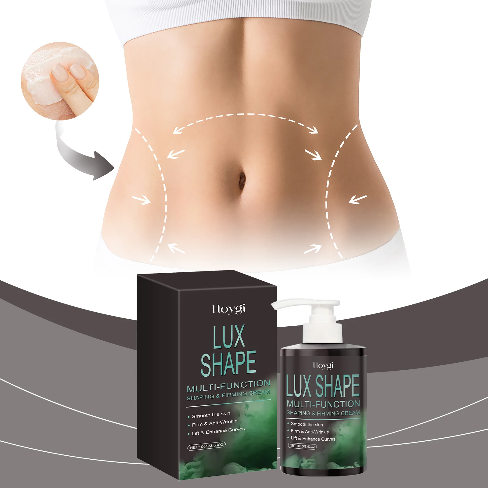 바디 퍼밍 뷰티 크림은 피부에 부드럽게 수분을 공급하고 탄력을 주며 리프팅 효과를 줍니다. 매일 마사지 뷰티 크림을 바르세요.